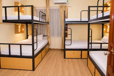 Bed in 6-Bed Mixed Dormitory Room — Hanoi City Backpackers Hostel